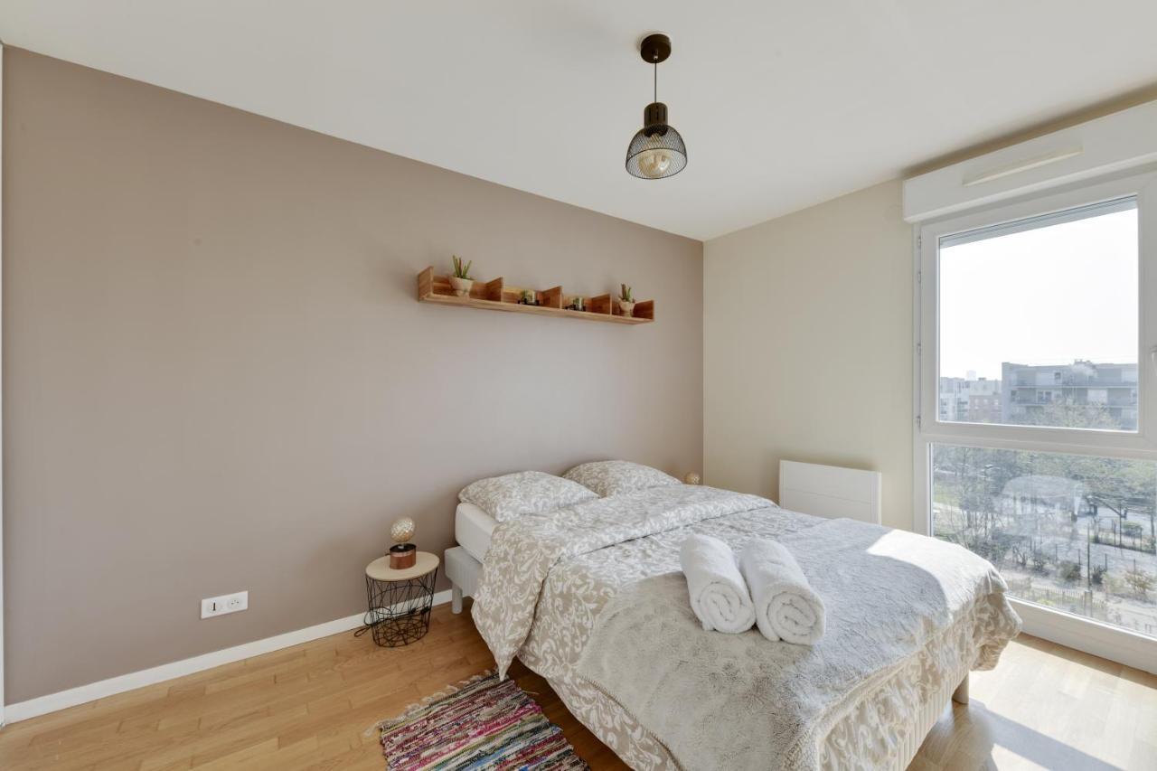 Ferienwohnung Chic Apart With Great View Of Paris Saint-Denis  Exterior foto
