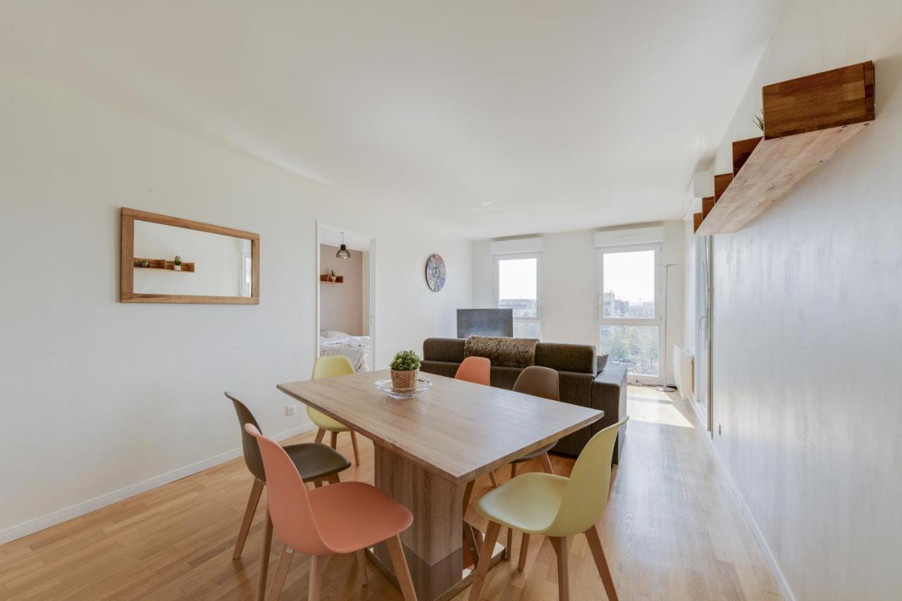 Ferienwohnung Chic Apart With Great View Of Paris Saint-Denis  Exterior foto